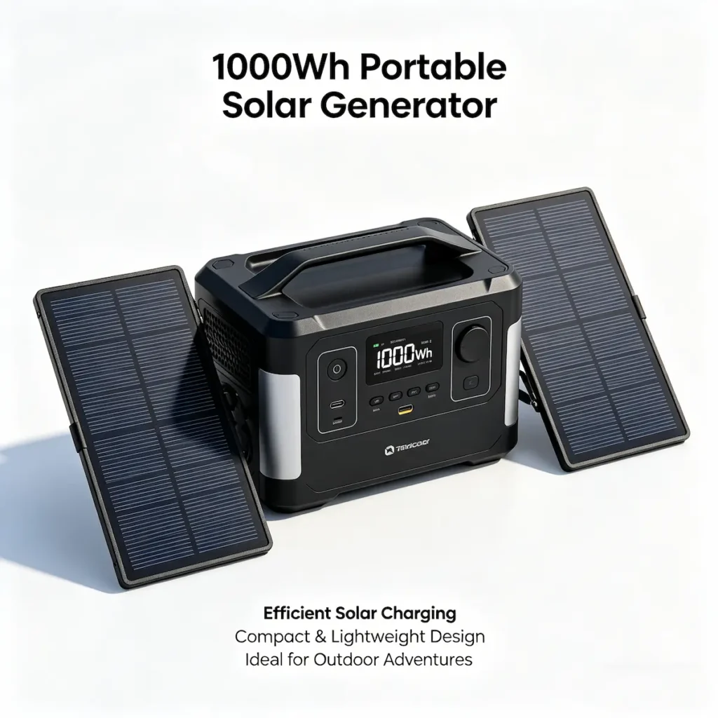 1000Wh solar generator price in Nigeria — mid-range portable power station