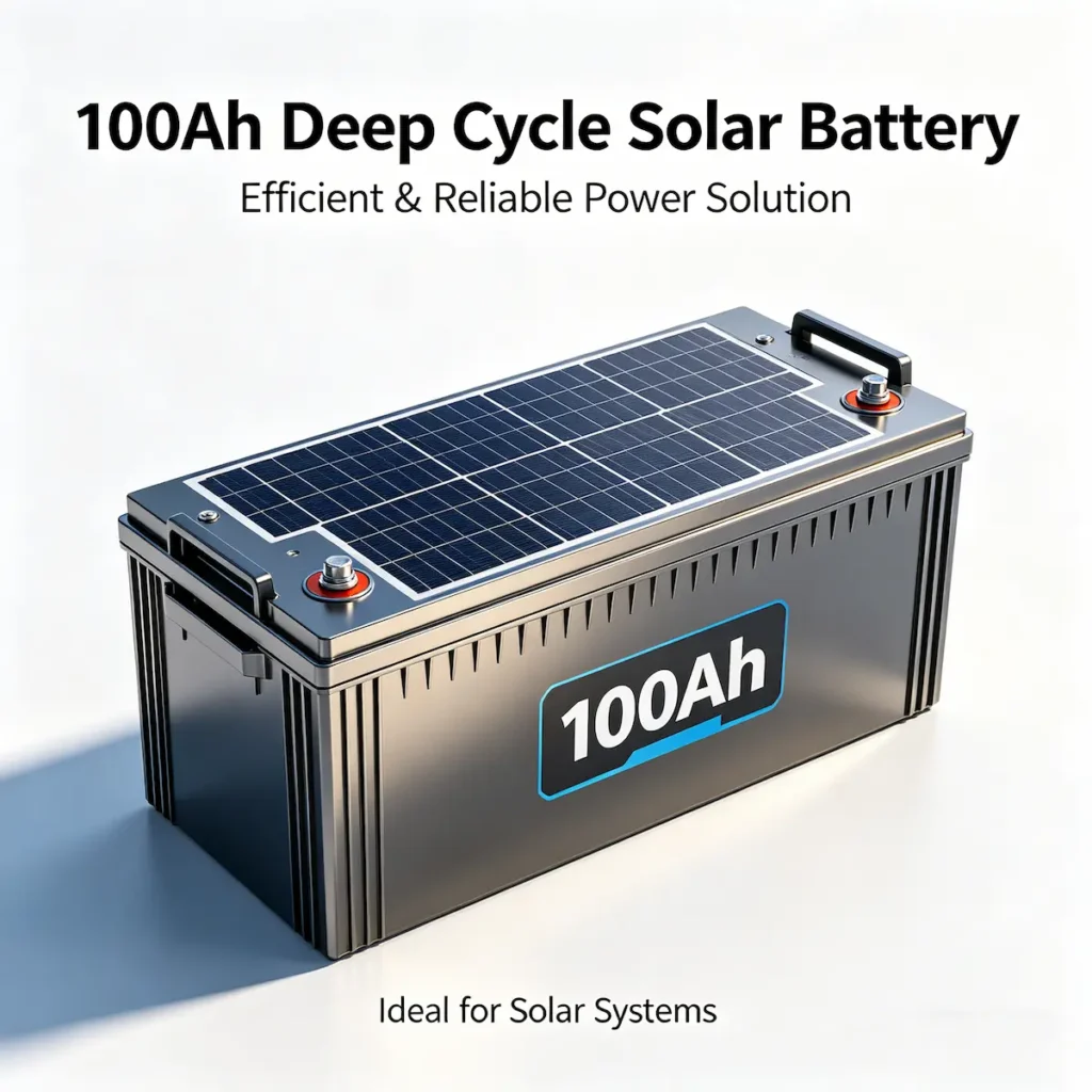 Solar battery price in Nigeria — 100Ah deep-cycle battery, lithium and lead-acid
