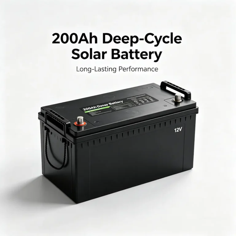 200Ah Solar Battery Price in Nigeria 2026 — Deep-Cycle