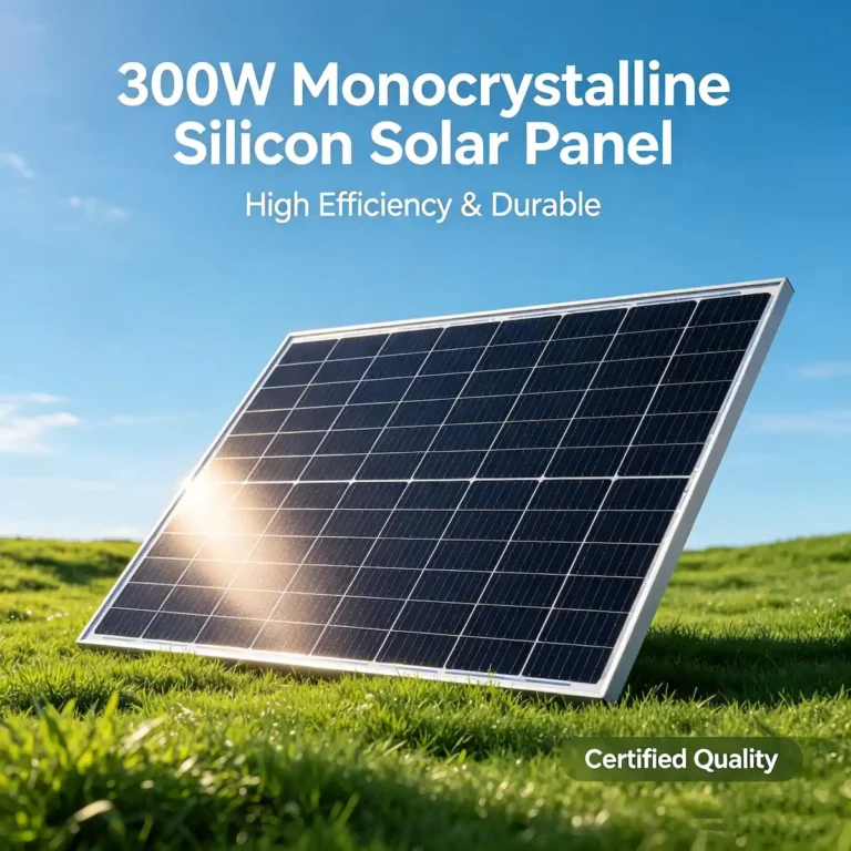 300W Solar Panel Price in Nigeria 2026 — Monocrystalline