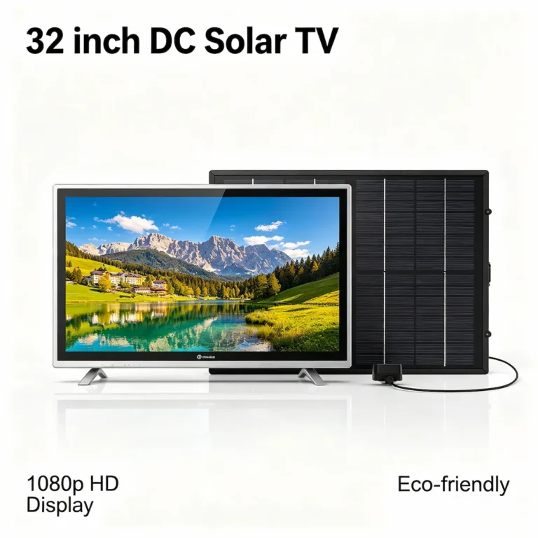 32 Solar TV Price in Nigeria, popular energy-saving solar television for Nigerian homes