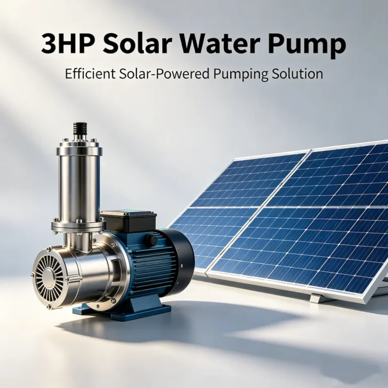 3HP Solar Water Pump Price in Nigeria, heavy-duty pumping solution for large farms and commercial use