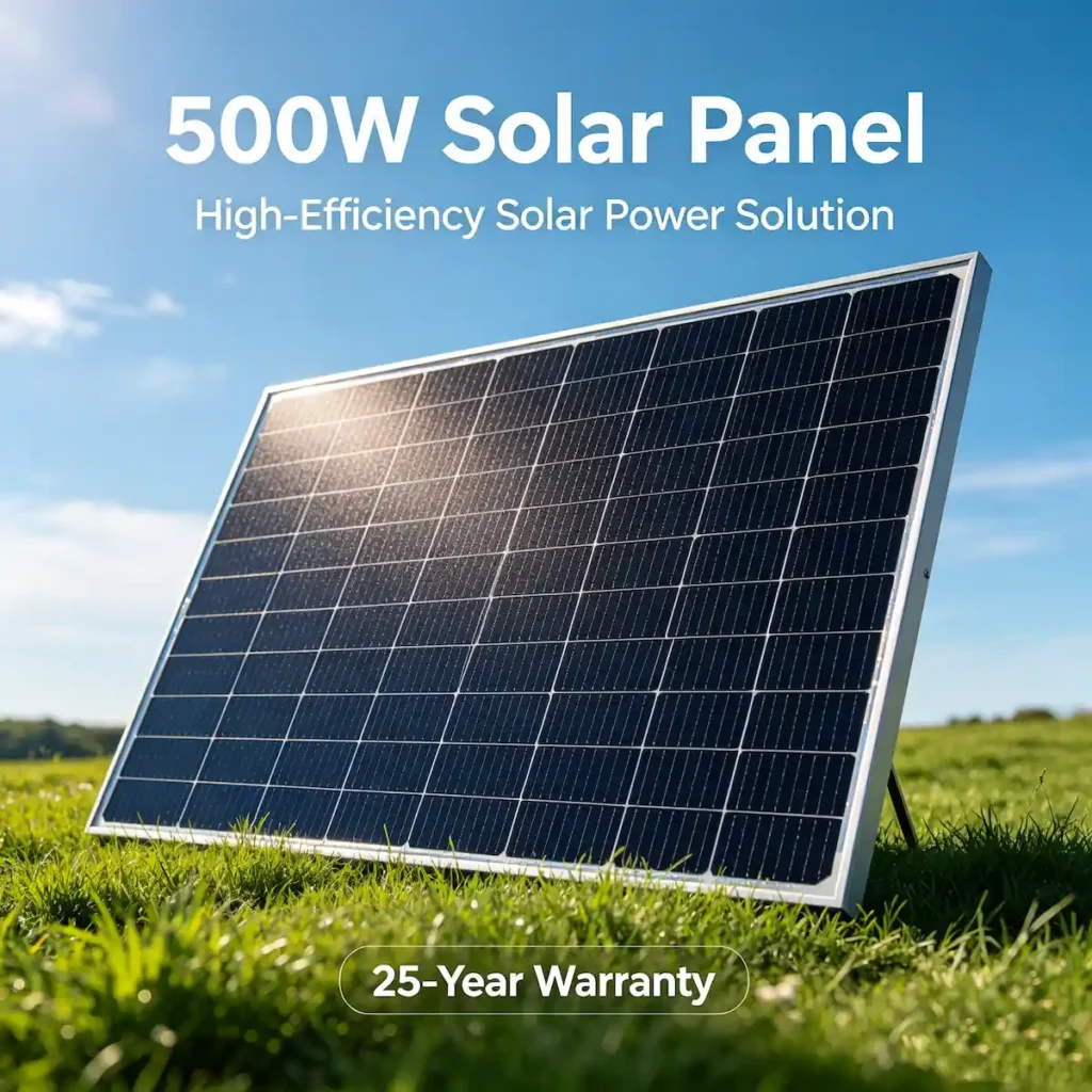 500W solar panel price in Nigeria — best-selling high-efficiency monocrystalline panel