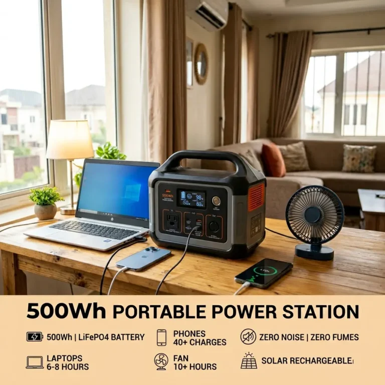 500Wh Solar Generator Price in Nigeria, compact portable solar power station