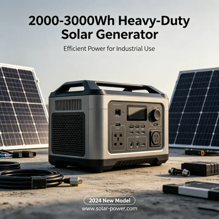 Heavy-Duty Solar Generator Price in Nigeria, serious backup solar generator for homes and businesses
