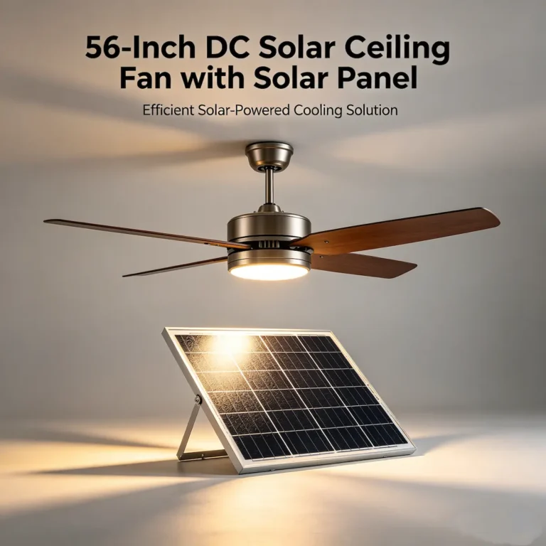 Solar Ceiling Fan Price in Nigeria 2026 — 56 DC Solar Fan