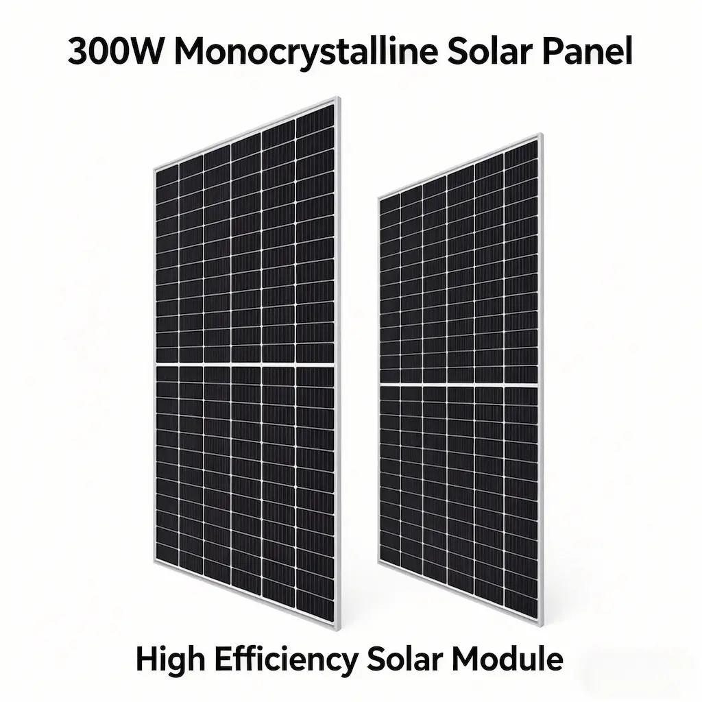 300W Monocrystalline Solar Panel