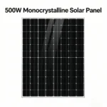 500W Monocrystalline Solar Panel