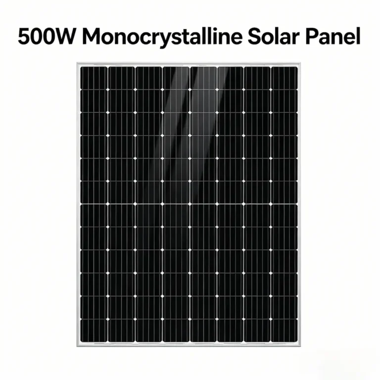 500W Monocrystalline Solar Panel