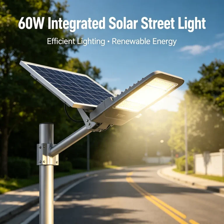 60W All-in-One Solar Street Light