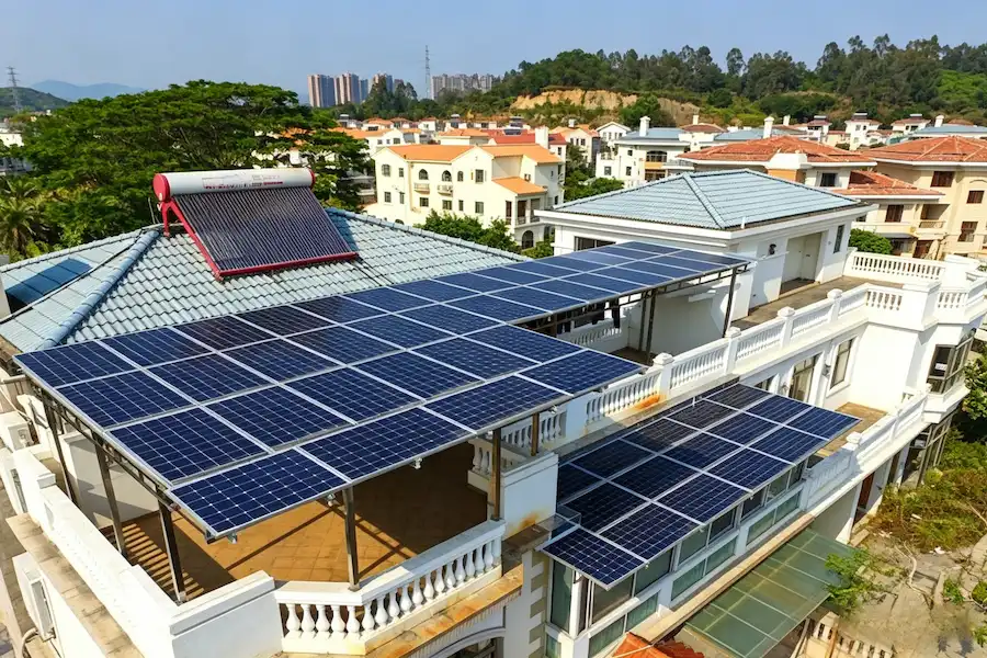 Residential solar power system for African homes